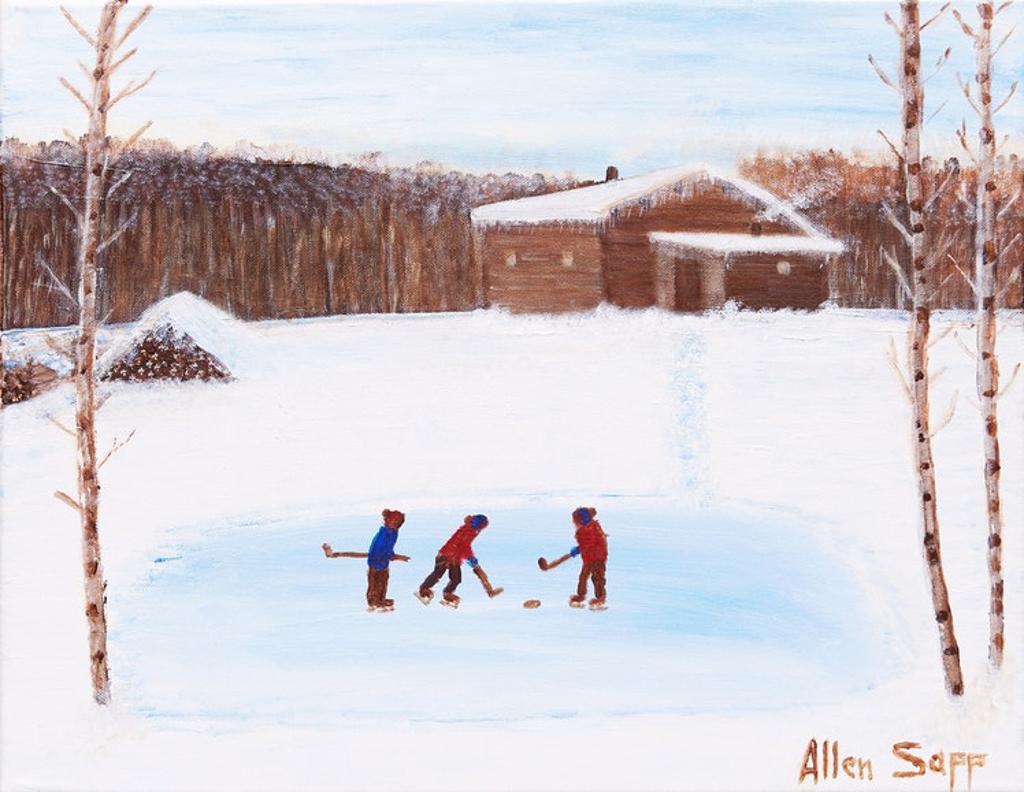 Allen Fredrick Sapp (1929-2015) - The Hockey Game