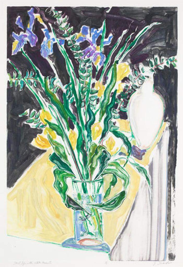 Jamie Evrard (1949) - Still Life With White Vase I