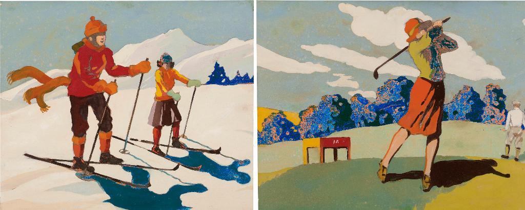 Vince de Vita (1973) - Skiing; Golfing