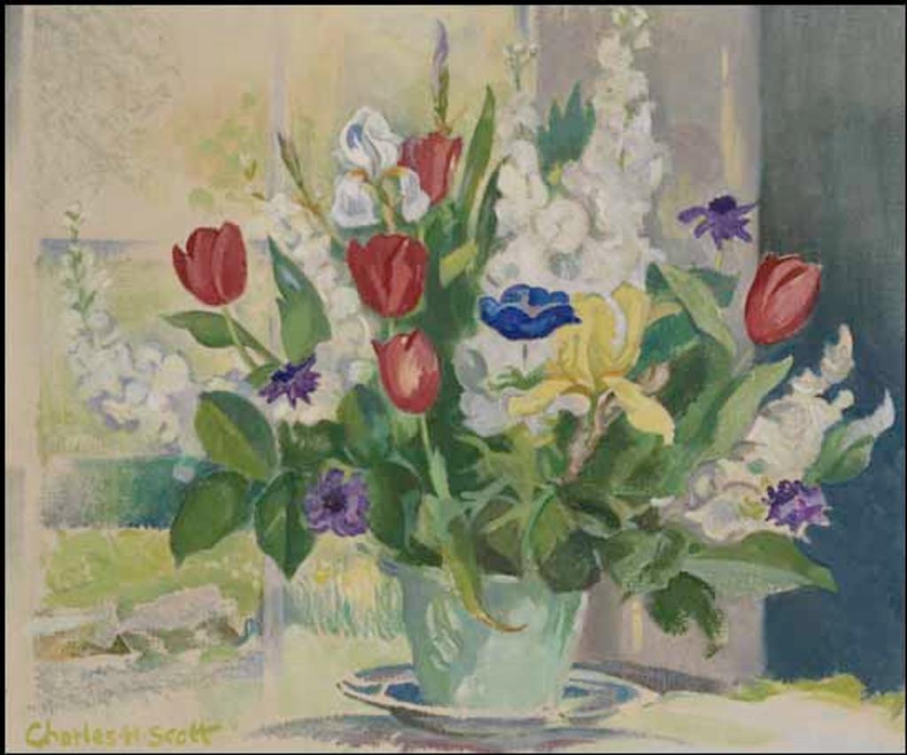 Charles Hepburn Scott (1886-1964) - Flower Study