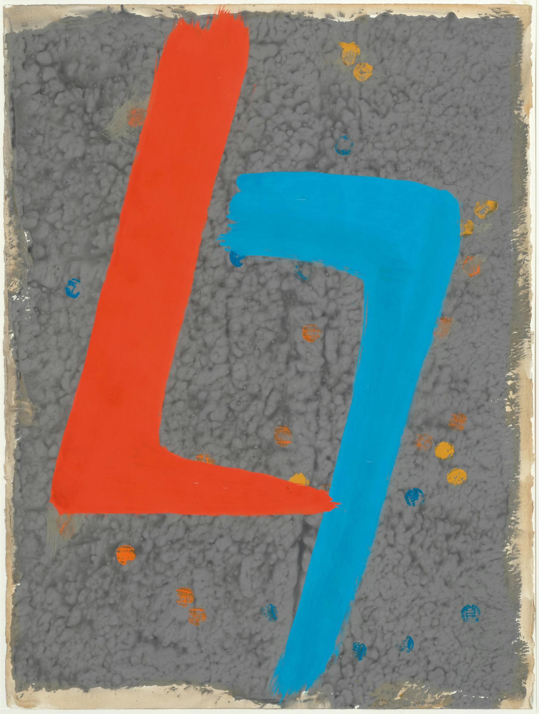 Jack Hamilton Bush (1909-1977) - Face Off, 1970