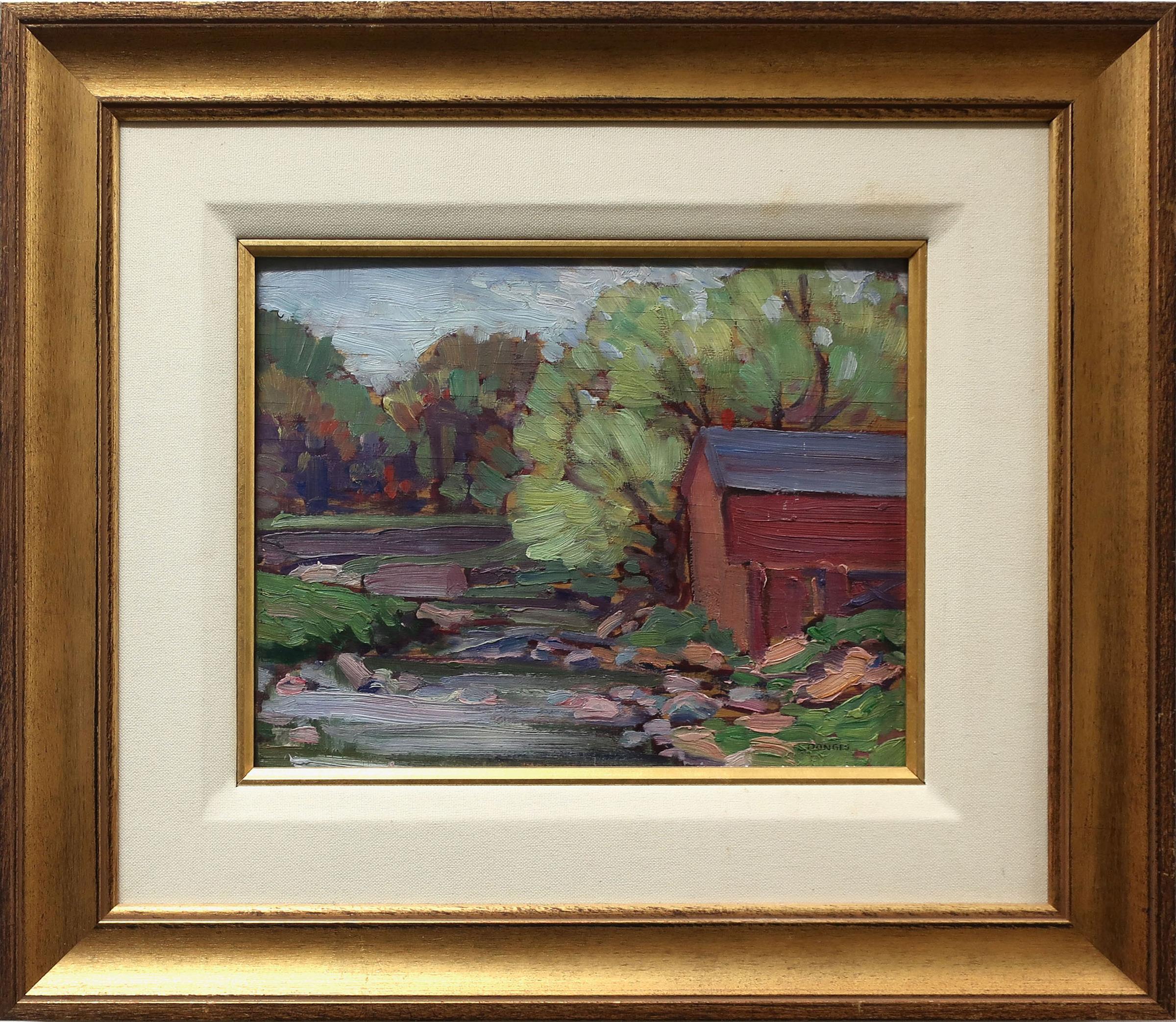 Langley Thomas Donges (1901-1992) - Old Mill