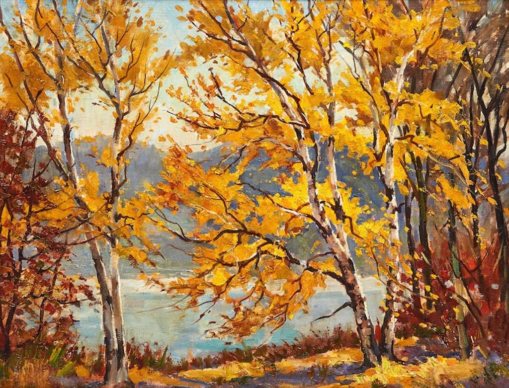 Thomas Keith (Tom) Roberts (1909-1998) - Autumn Birches