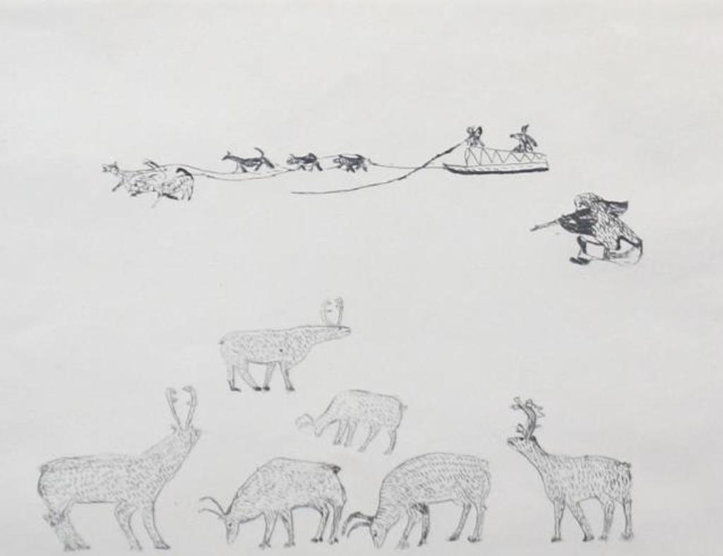 Pauta Saila (1916-2009) - Caribou Hunting