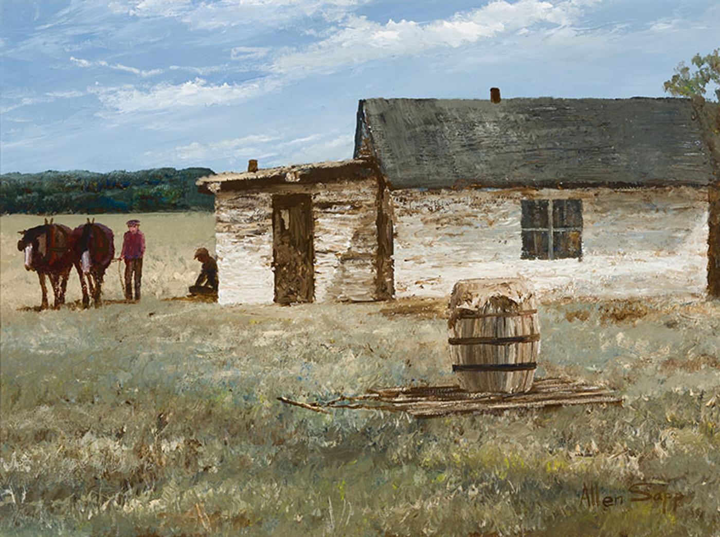 Allen Fredrick Sapp (1929-2015) - Friends Place on Red Pheasant Reserve