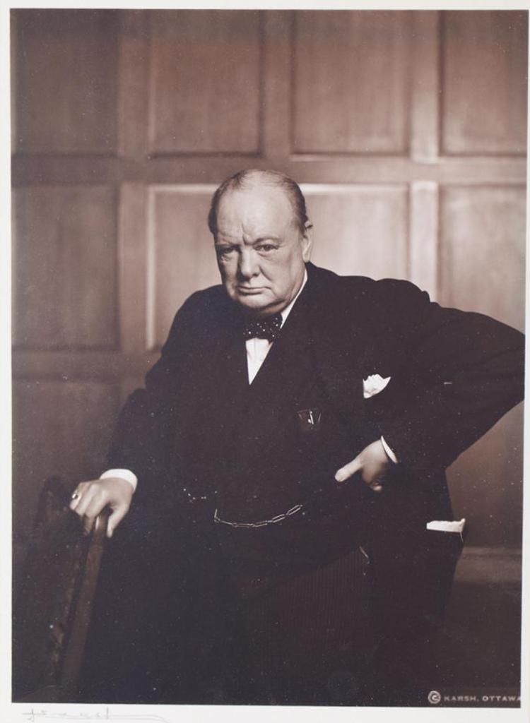 Yousuf Karsh (1908-2002) - Winston Churchill