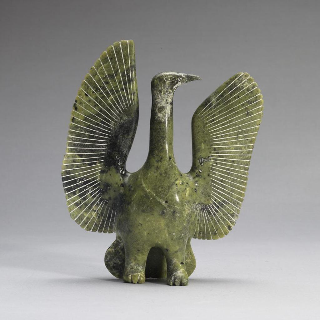 Abraham Etungat (1911-1999) - Bird With Upswept Wing