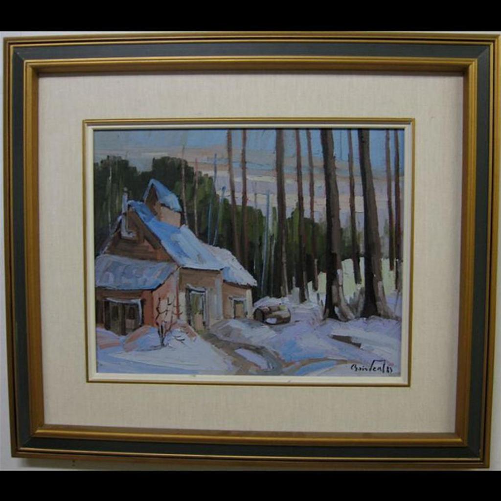 Normand Boisvert (1950) - Homestead In Winter