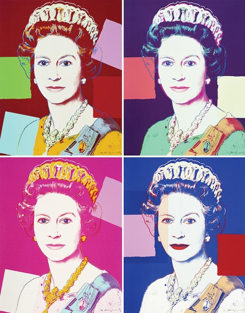 Andy Warhol (1928-1987) - Queen Elizabeth II of the United Kingdom from Reigning Queens, 1985 (F&S II.334-337)