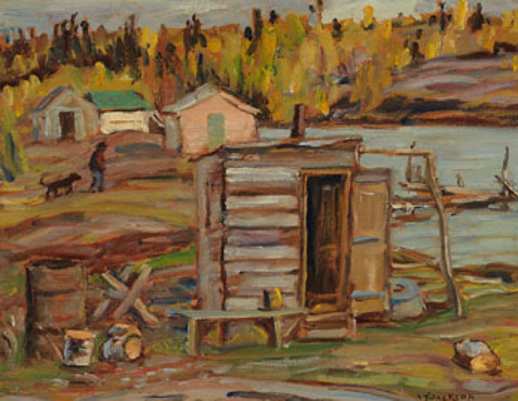 Alexander Young (A. Y.) Jackson (1882-1974) - The Shack, Lake Athabaska