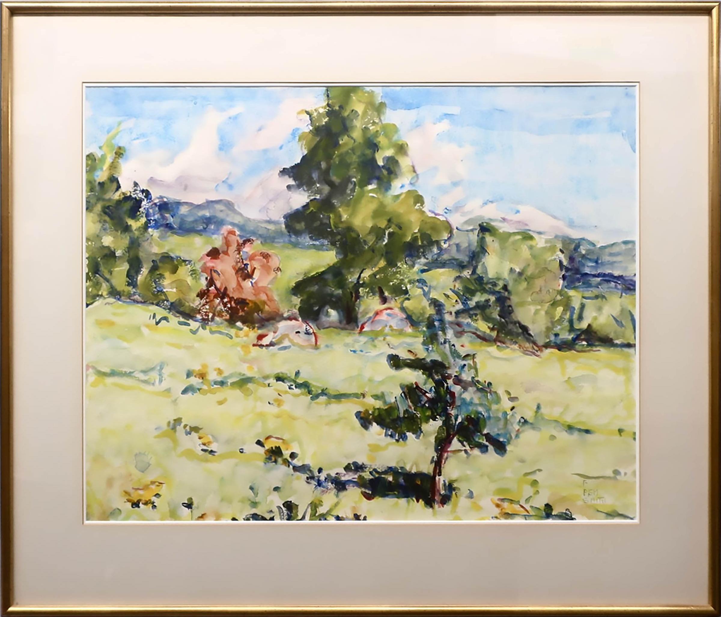 Freda Permberton-Smith - The Meadow - Lake Memphremagog