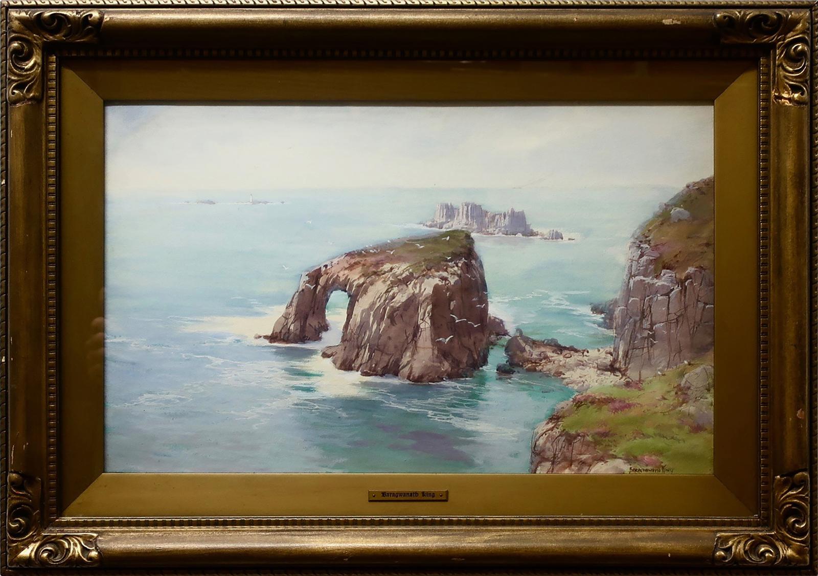 John Baragwanath King (1864-1939) - Coastal View