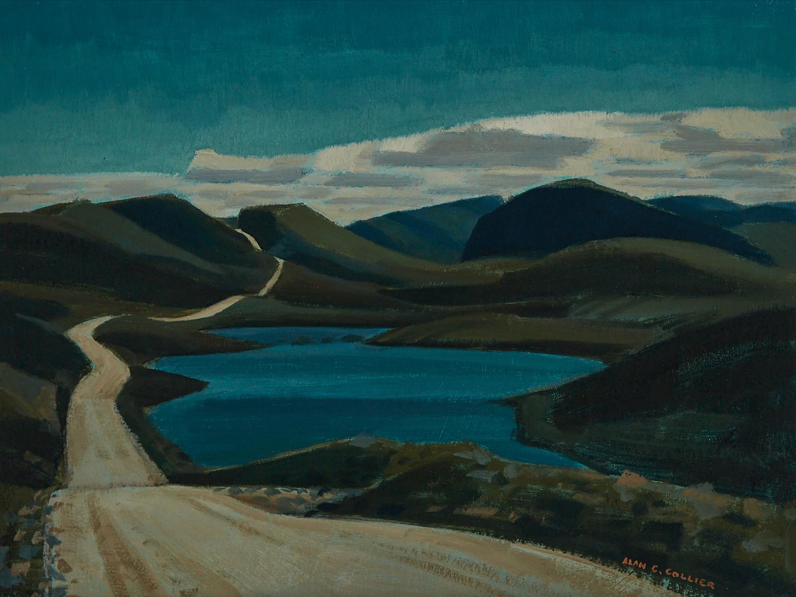 Alan Caswell Collier (1911-1990) - The Road To Belleoram, South Coast, Newfoundland