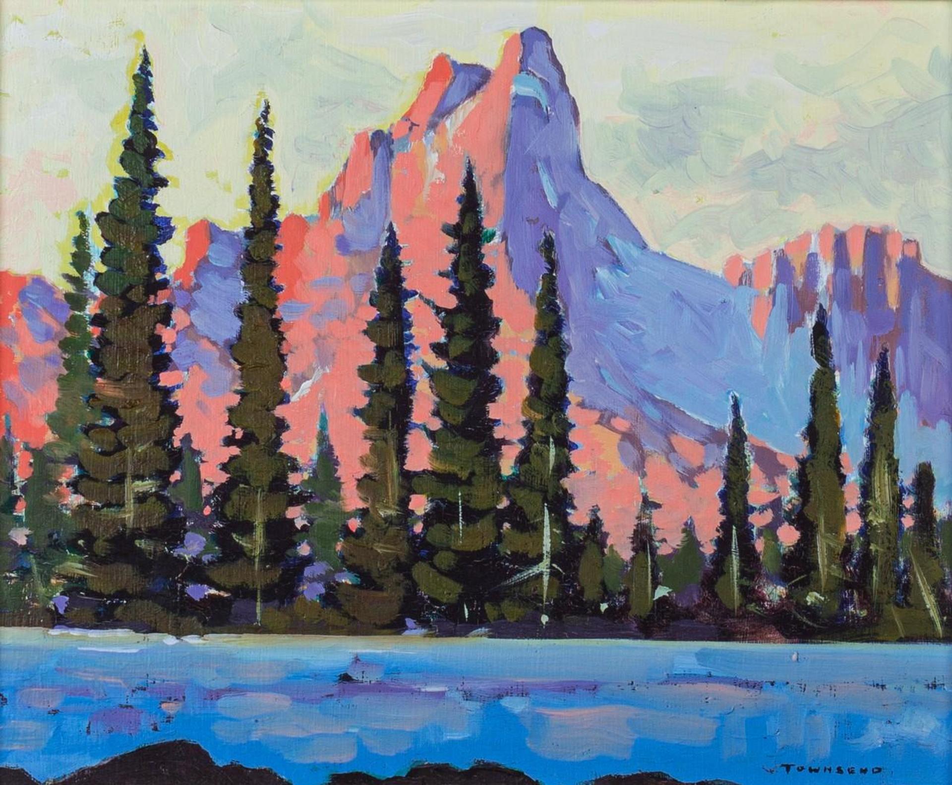 William (H.W.) Townsend (1909-1973) - Cathedral Mountain