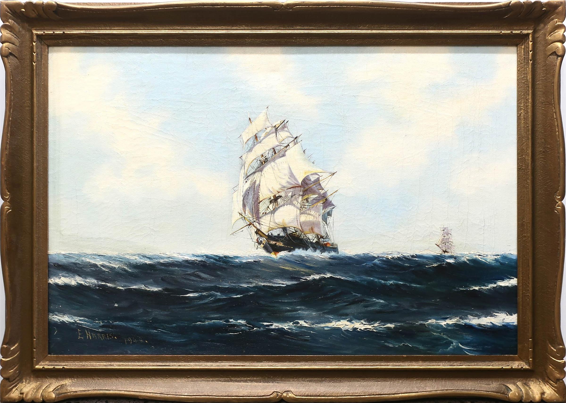 E. Harris - Clipper Ship In Full Sail