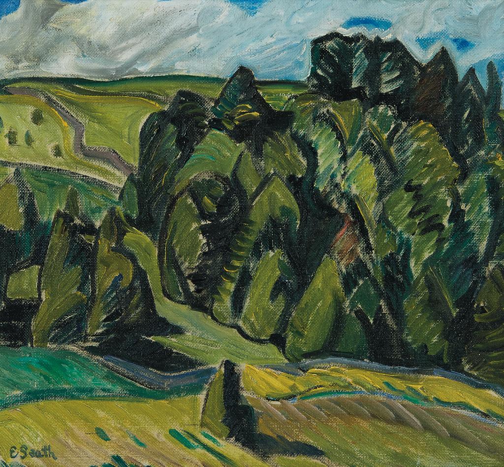Ethel Seath (1879-1963) - Summer Landscape