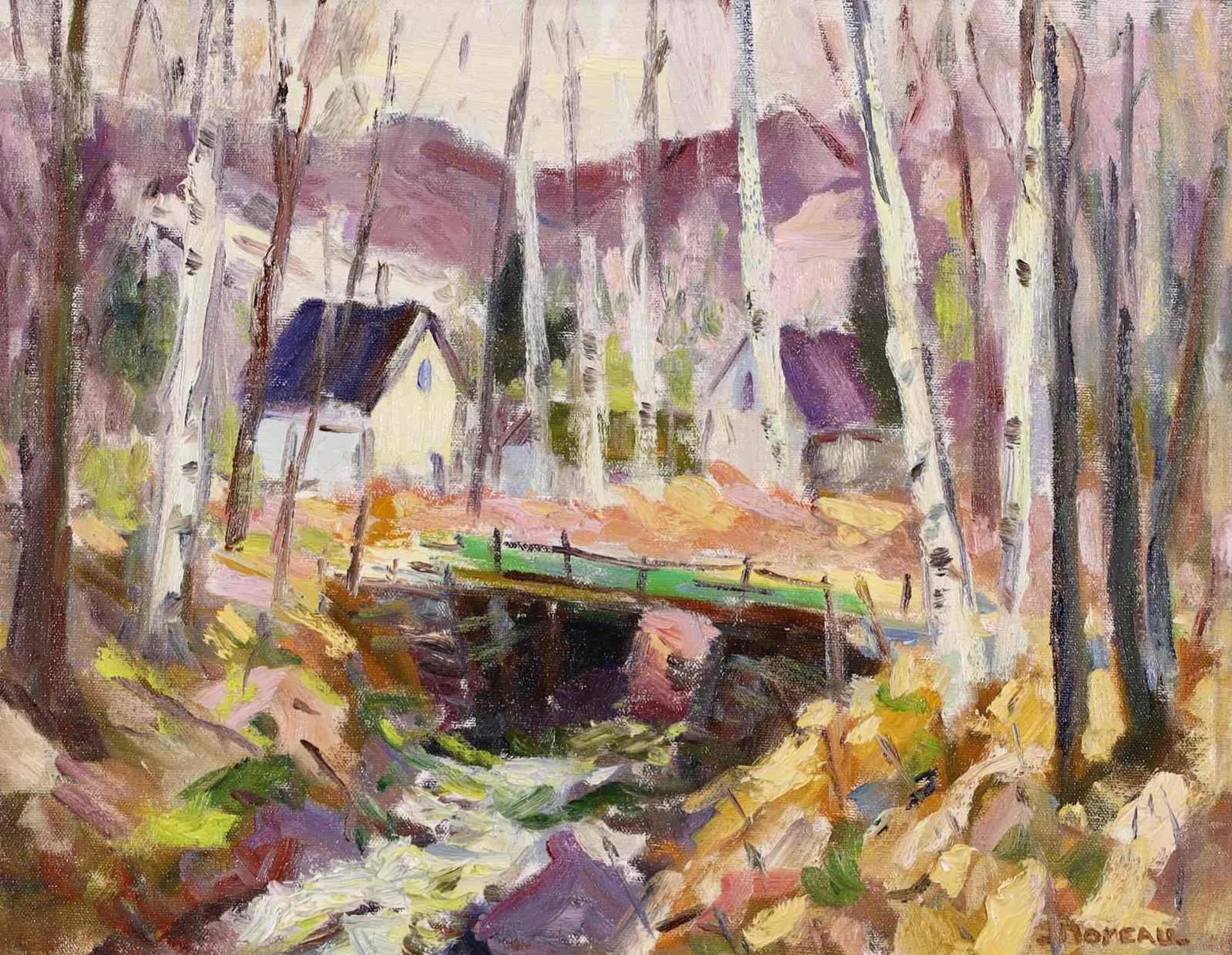 Francine Noreau (1941-2020) - Cabins In The Woods