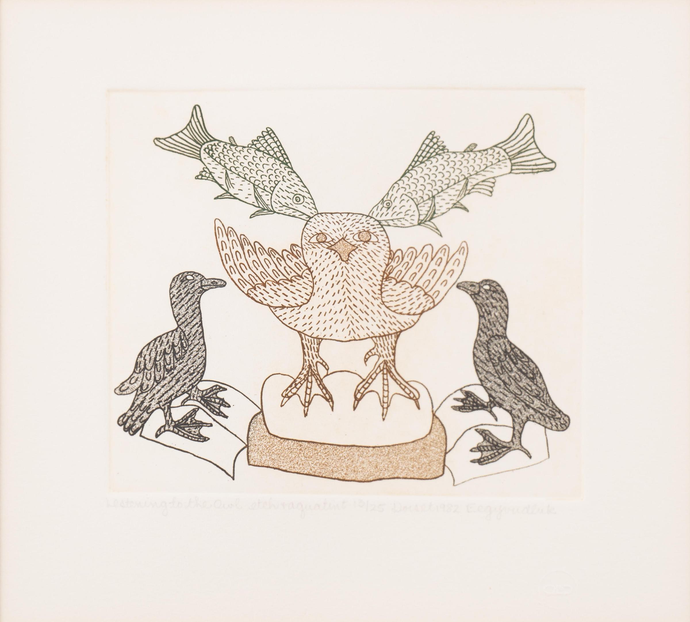 Eegyvudluk Pootoogook (1931-1999) - Untitled