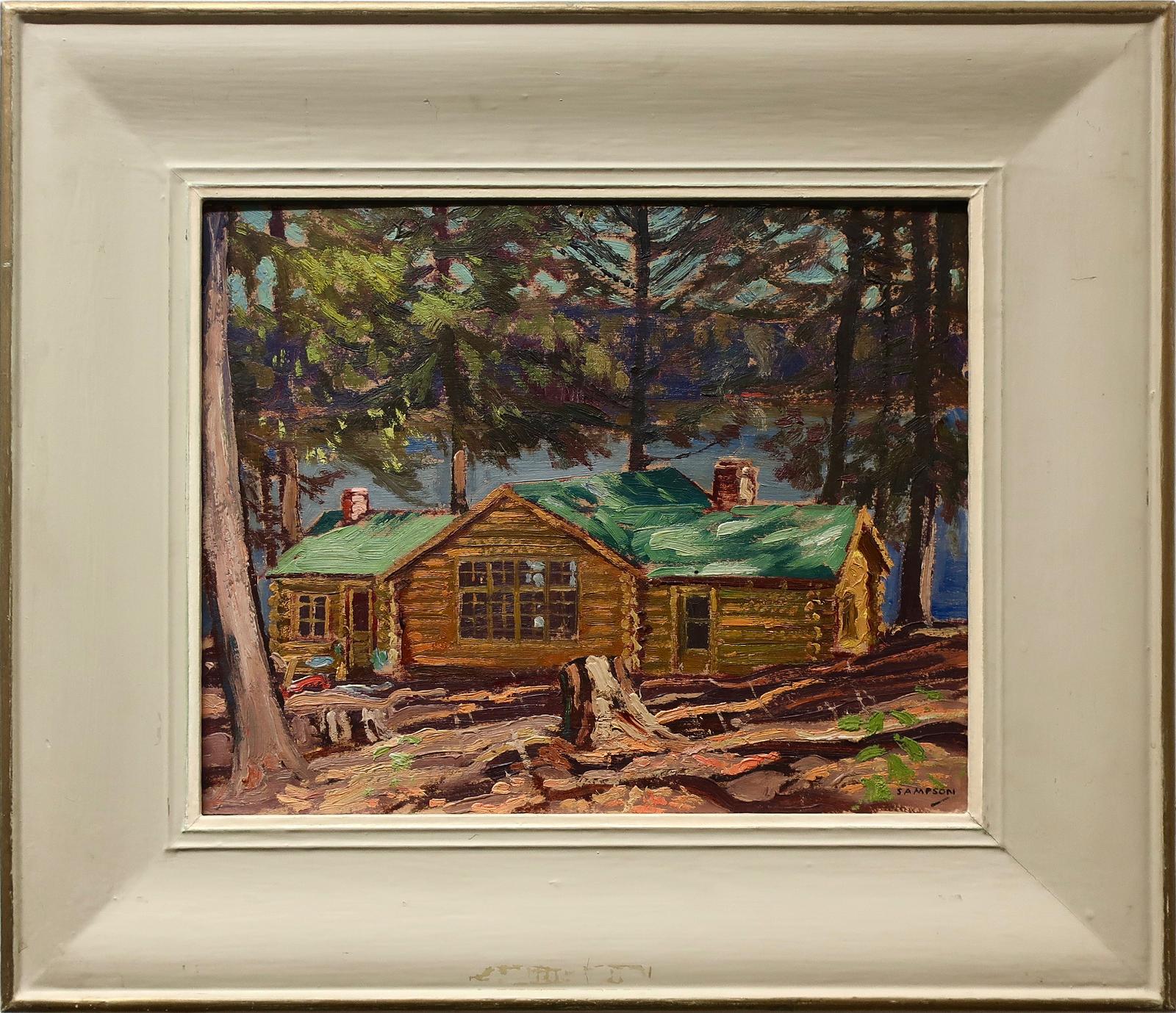 Joseph Ernest Sampson (1887-1946) - Untitled (Matthew's Cottage)