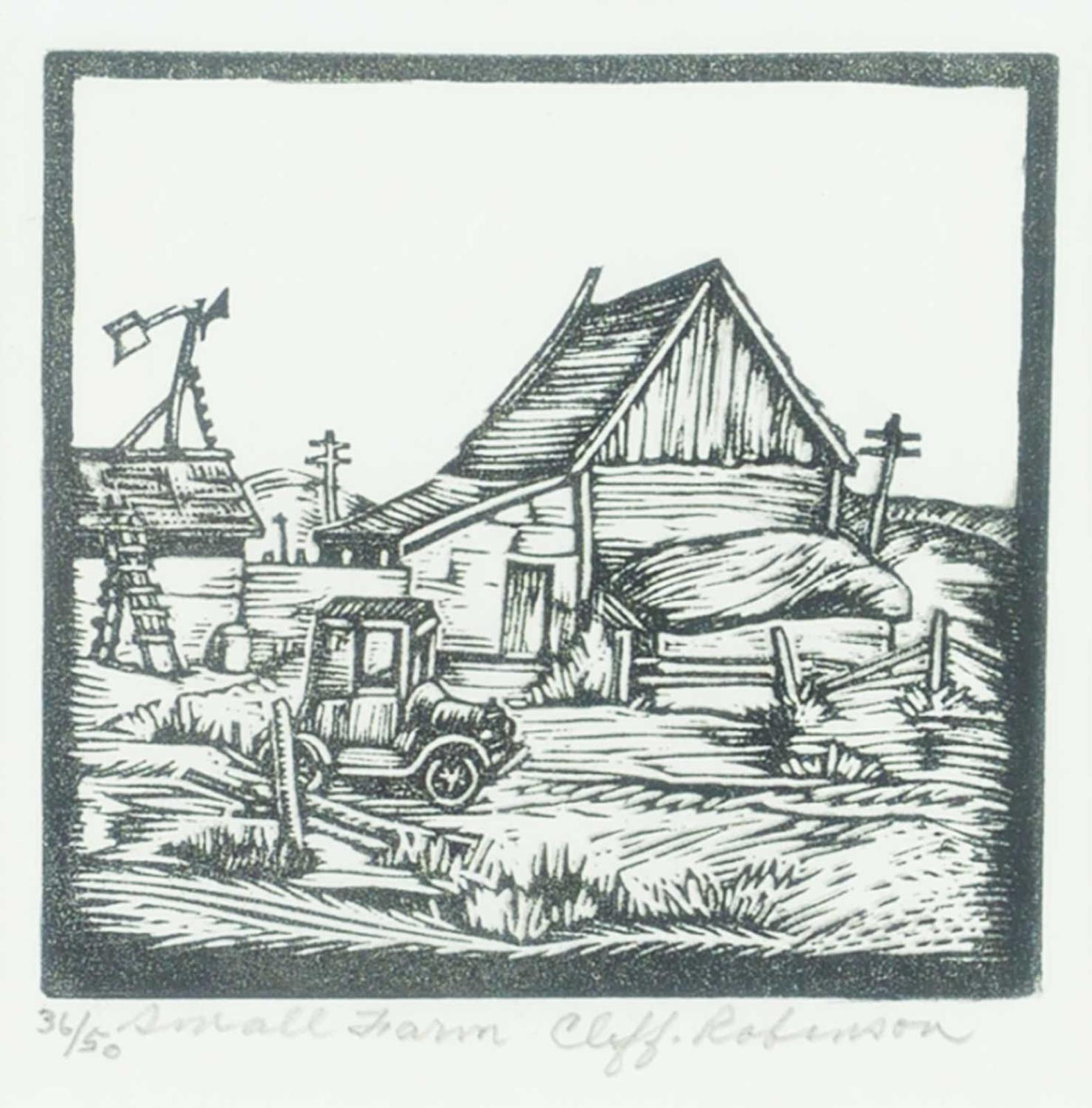 Clifford Foard Cliff Robinson (1916-1992) - Small Farm  #36/50