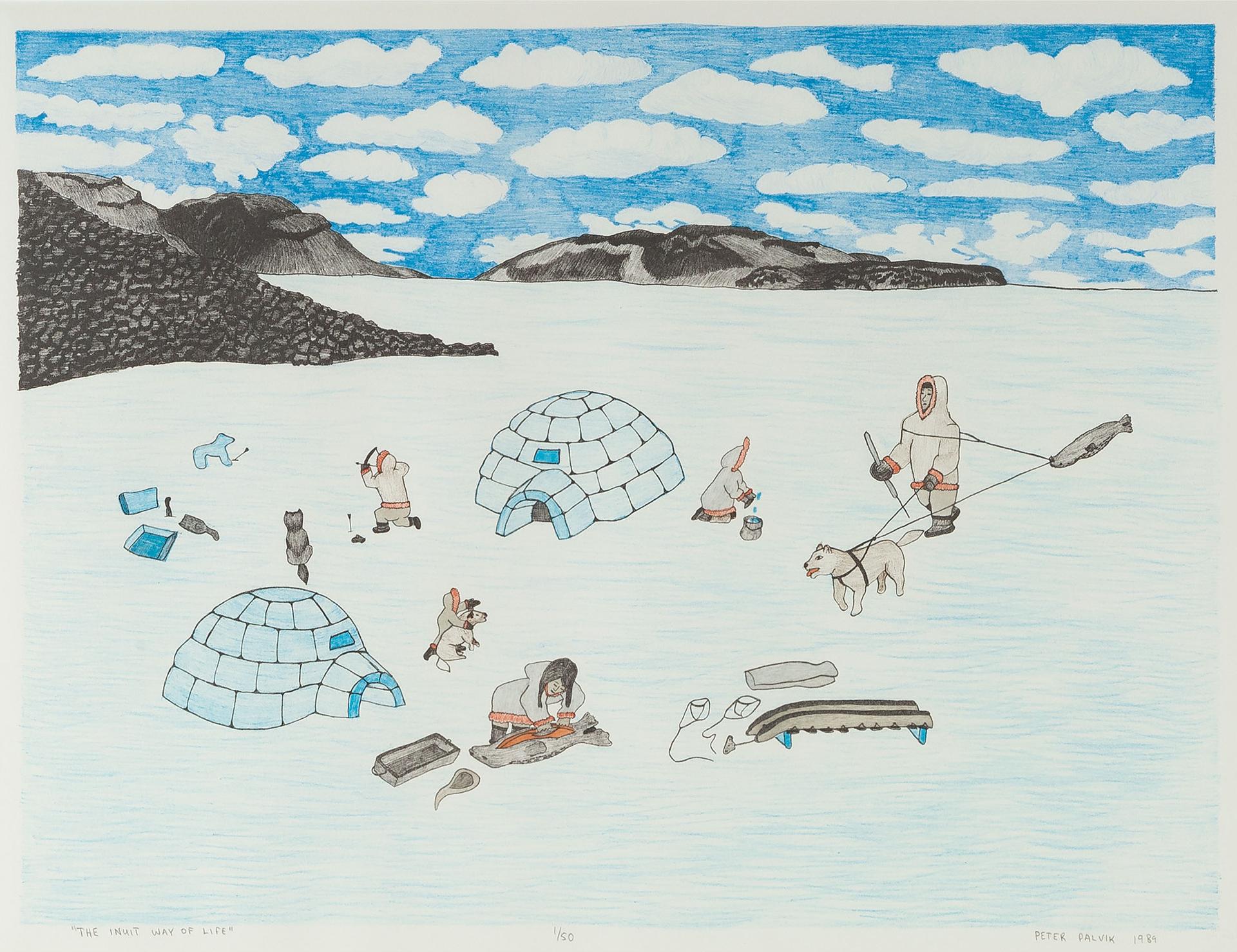 Peter Palvik (1960) - The Inuit Way Of Life