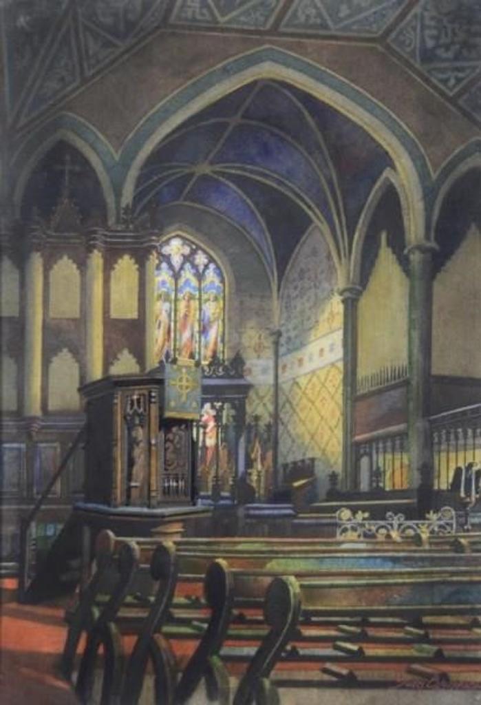 James Jerris Blomfield (1872-1951) - Cathedral interior