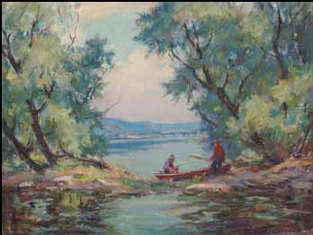 Manly Edward MacDonald (1889-1971) - Fishing in the Bay