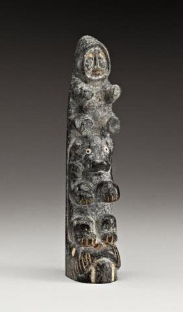 Isa Oomayoualook (1915-1976) - Totem Pole