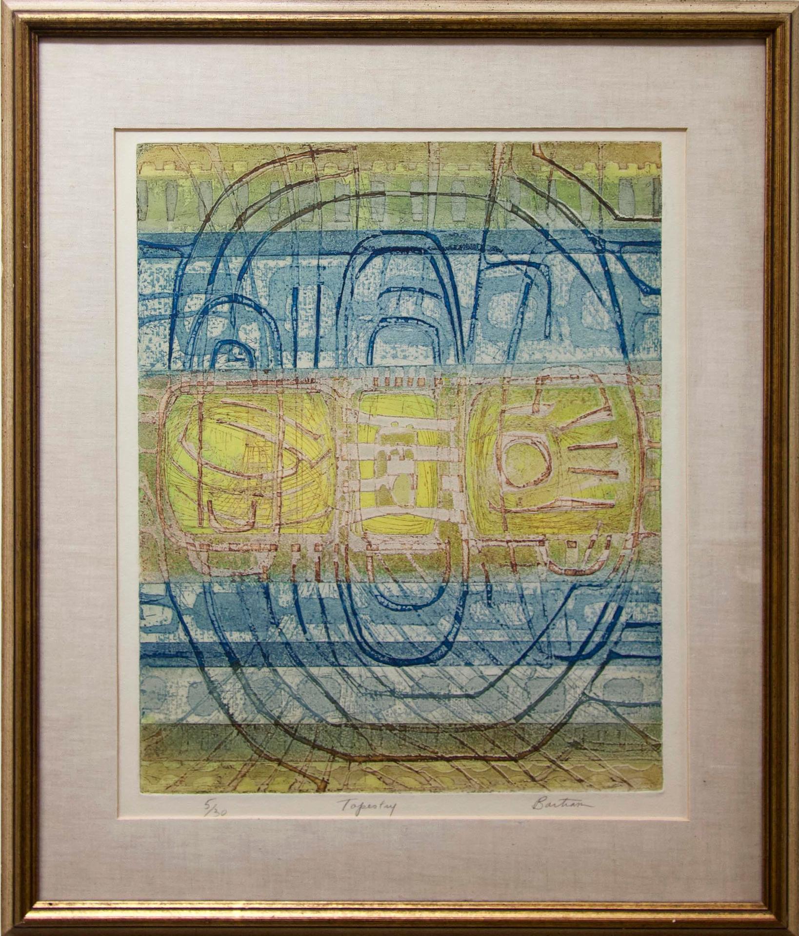 Edward John (Ted) Bartram (1938-2019) - Tapestry