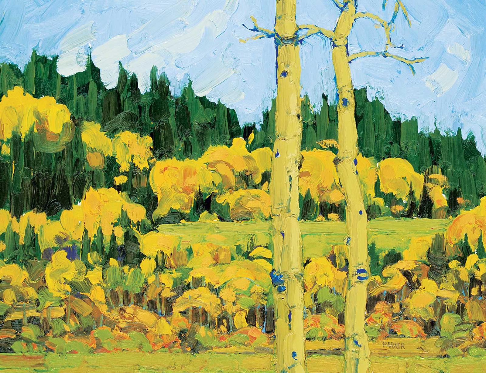 William [Bill] James Parker (1946-2013) - Two Aspens