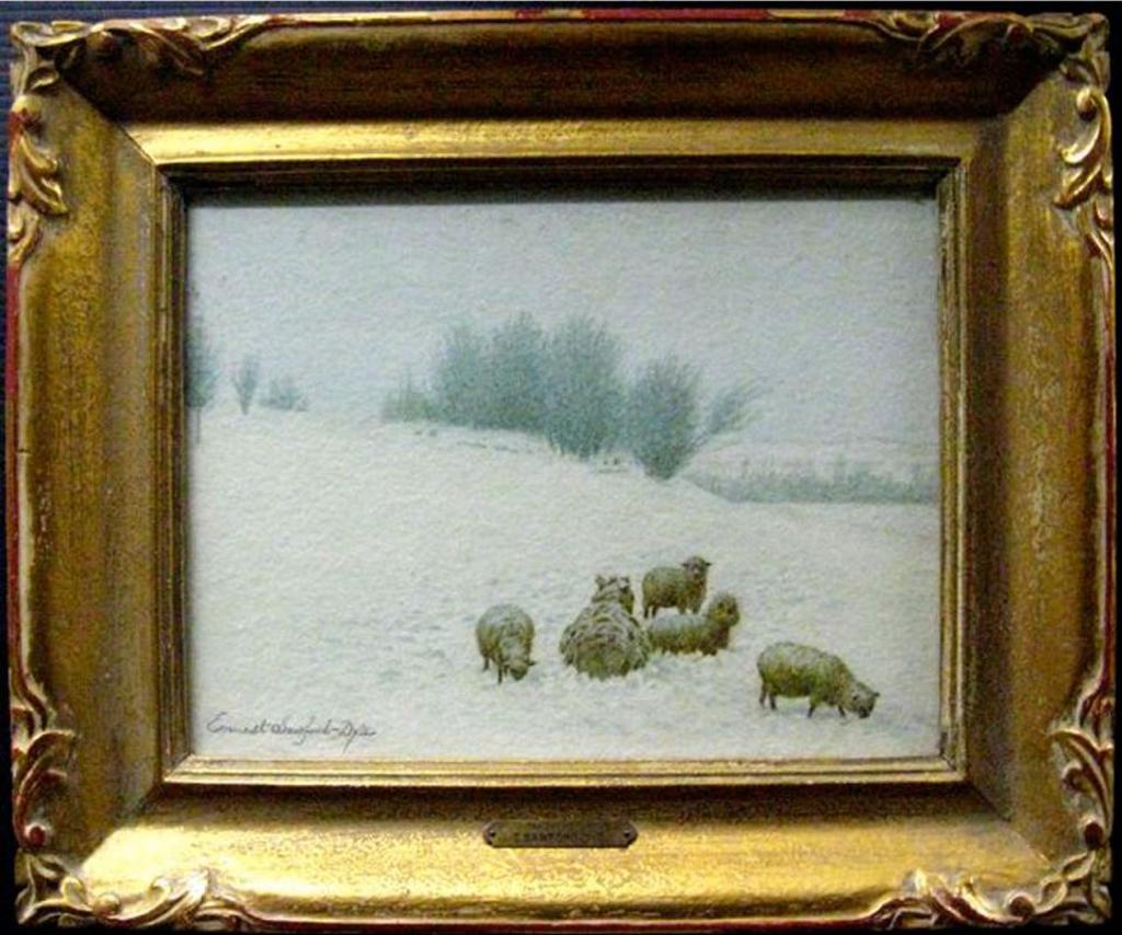Ernest Sawford-Dye (1873-1965) - The Snowstorm