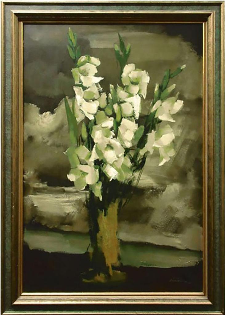Jean-Paul Jérôme (1928-2004) - White Flowers In A Vase
