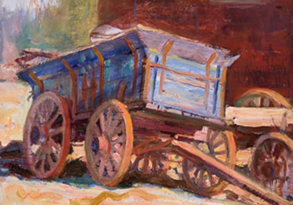 Peter Clapham (P.C.) Sheppard (1882-1965) - The Blue Wagon