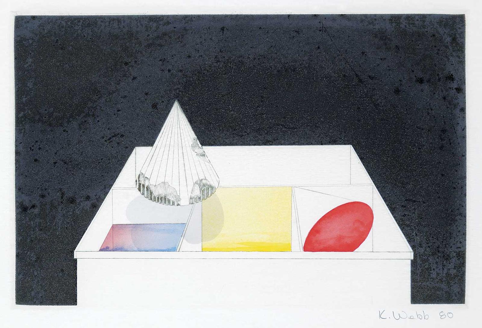 Kenneth A. Webb (1950) - Coloured Cone 2