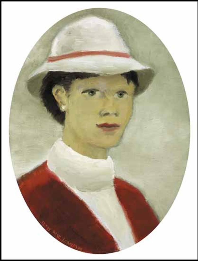 Jean Paul Lemieux (1904-1990) - Le chapeau blanc