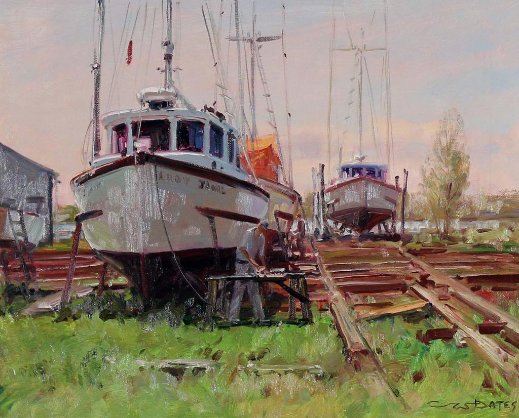 George William Bates (1930-2009) - Steveston Repair Yard