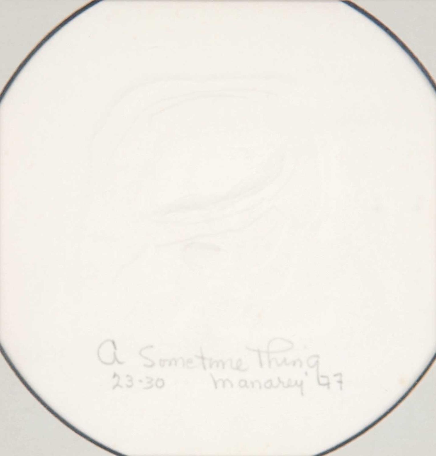 Thelma Alberta Manarey (1913-1984) - A Sometime Thing  #23/30