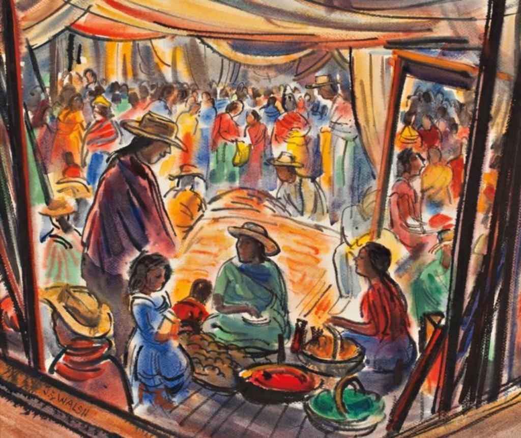 John Stanley Walsh (1907-1994) - The Festival