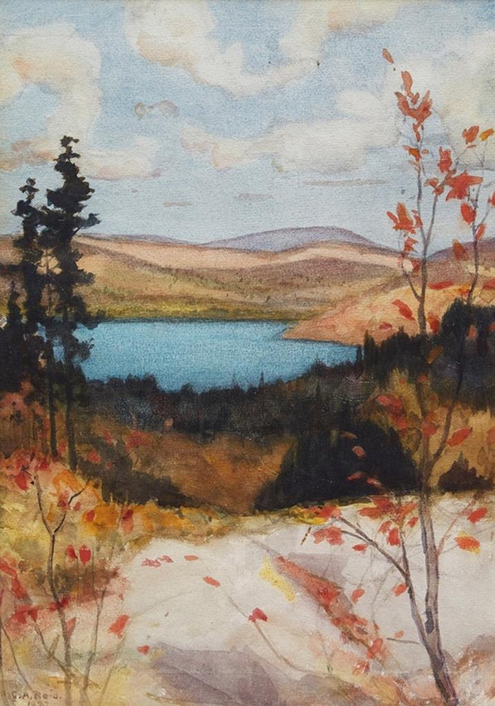 George Agnew Reid (1860-1947) - Landscape with Lake