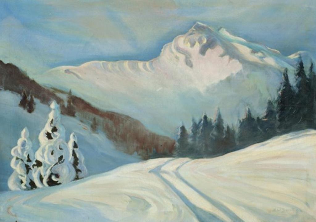 Ralph Wallace Burton (1905-1983) - Snow Laden Valley