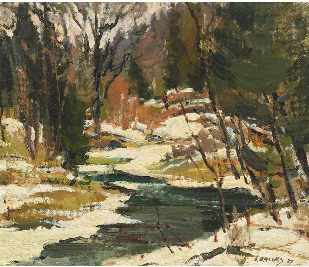 Frank Leonard Brooks (1911-1989) - Sunnybrook Park Creek