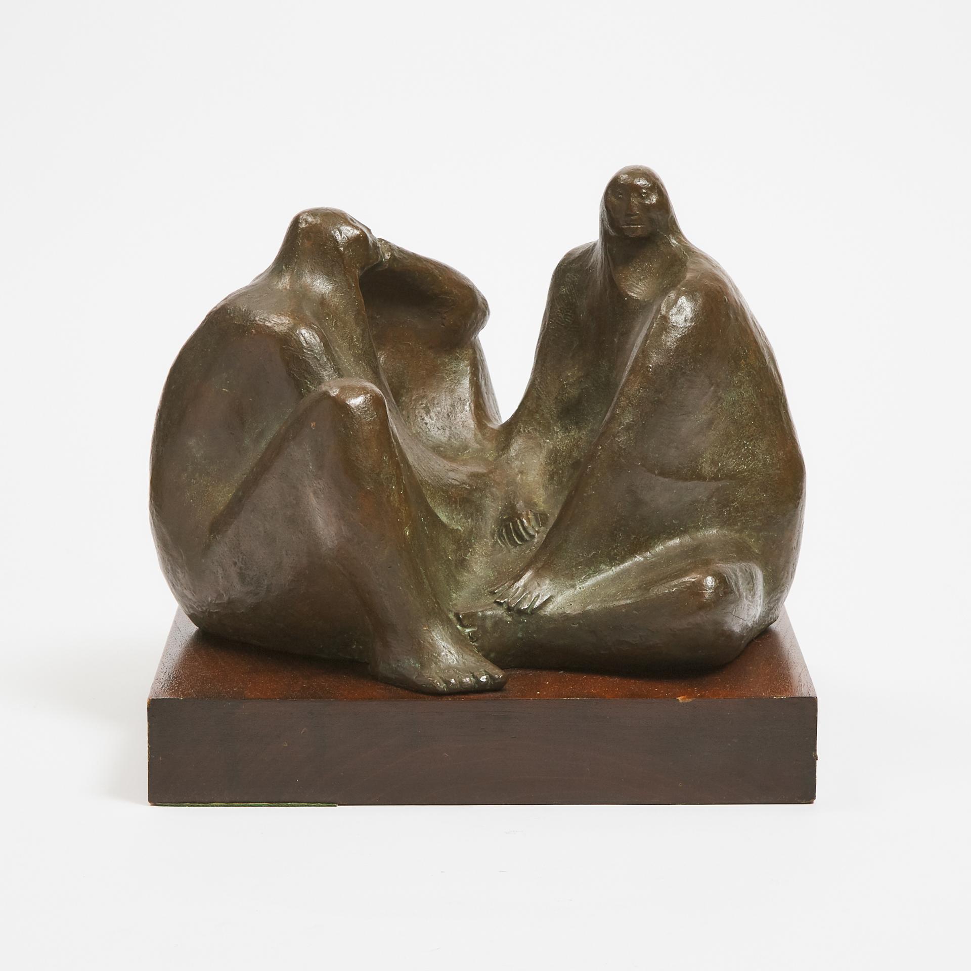 Francisco Zúñiga (1912-1998) - Mujeres Sentadas, 1961