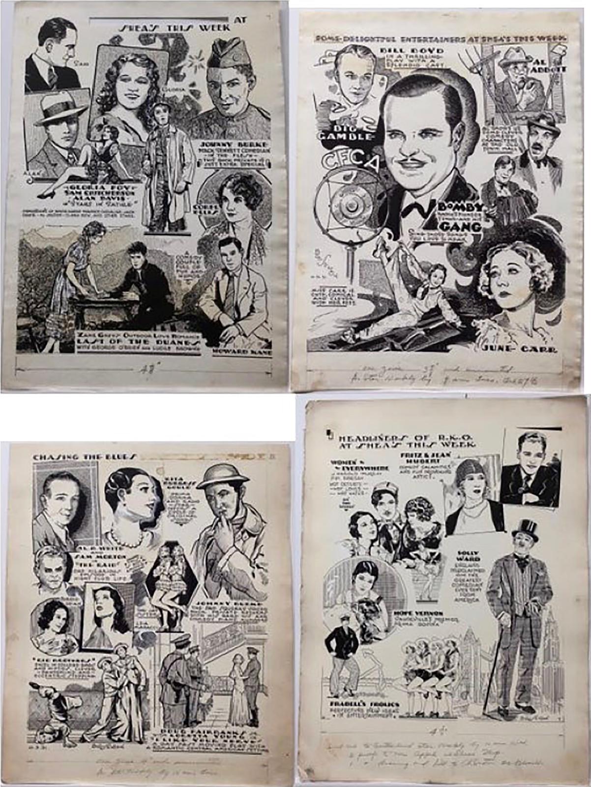 Bill Sexton - Illustration Studies (1930's)