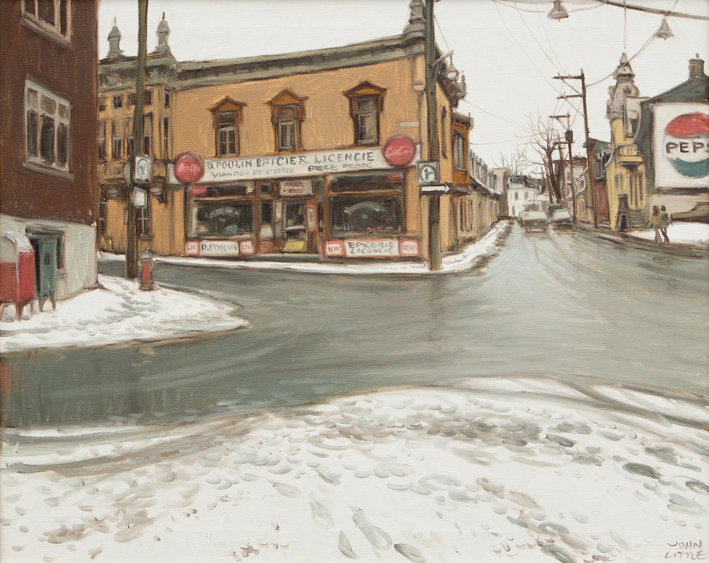 John Geoffrey Caruthers Little (1928-2024) - Épicerie Poulin, 1975
