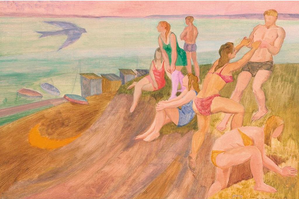 Philip Henry Howard Surrey (1910-1990) - The Bathers