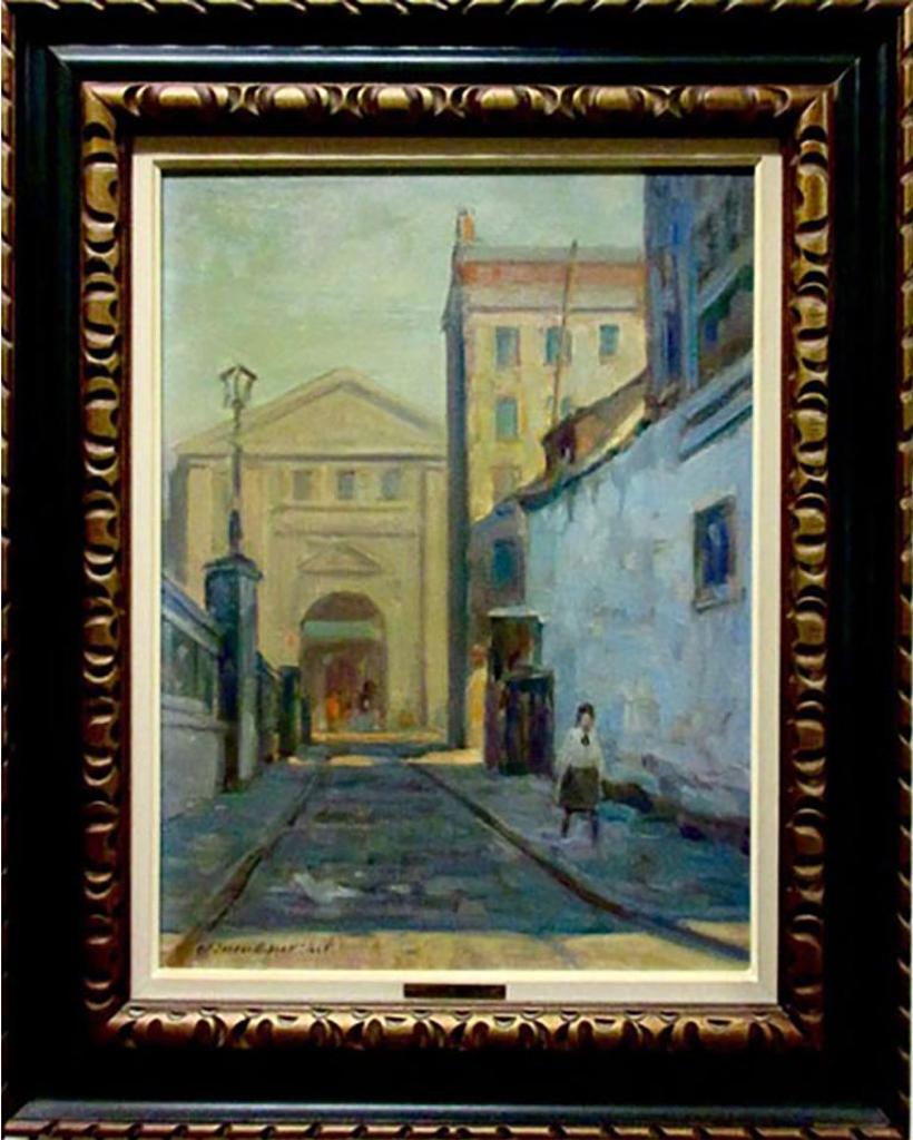 Adam Sherriff Scott (1887-1980) - Untitled (Back Alley)