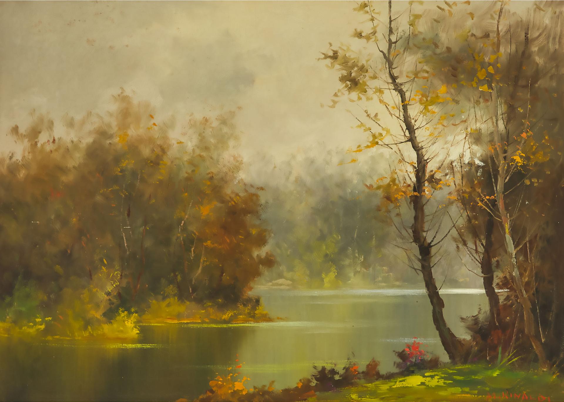 M. Rinaldi - Misty Lakeside View