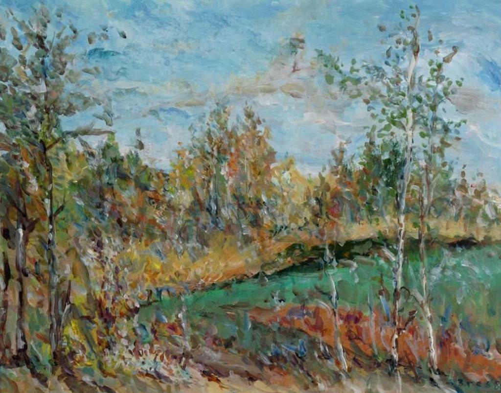 Hendrik Bres (1932-2018) - Corner Of A Meadow Near Mckay; 1980