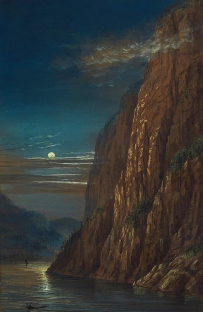 Washington Frederick Friend (1820-1886) - Sailing by Moonlight