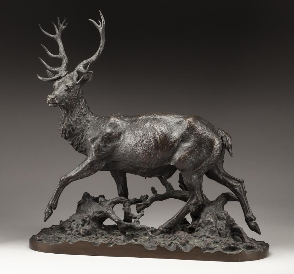 Christophe Fratin (1801-1864) - The Proud Stag